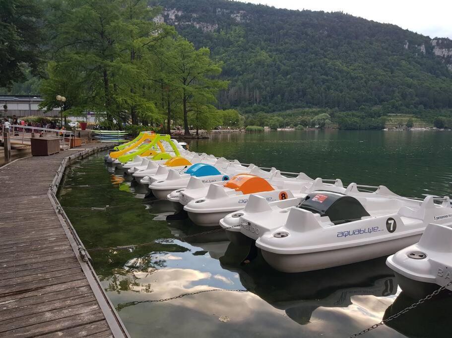 Joli Appartement En Face De Lac Nantua Exterior foto